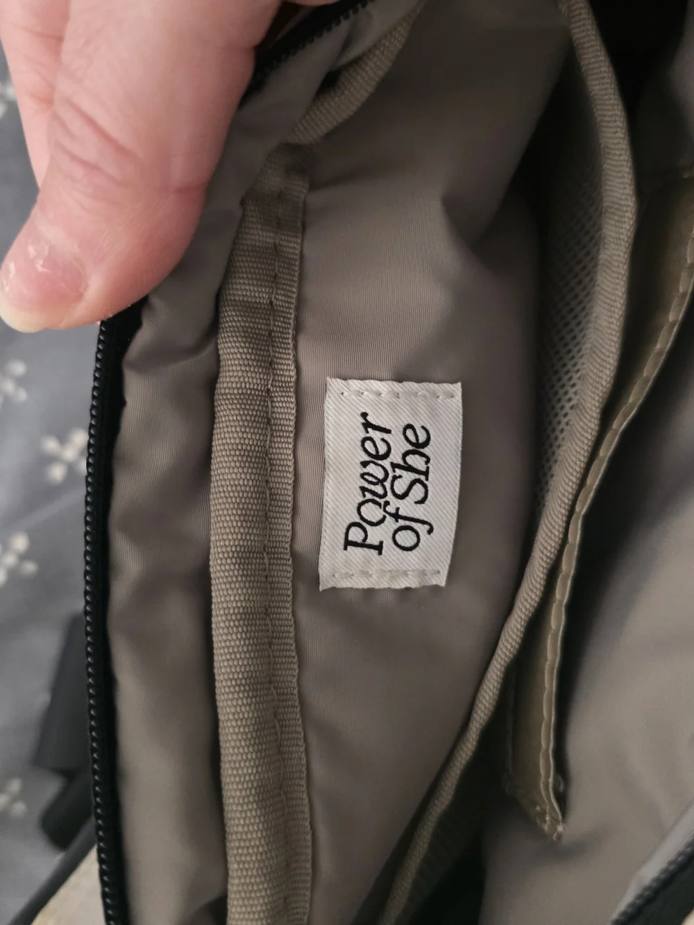 Cream Men's Crossbody Sling Bag - Minimal Everyday Carry